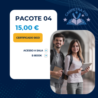 PACOTE 04 - 15,00€ ( Certificado + Ebook)